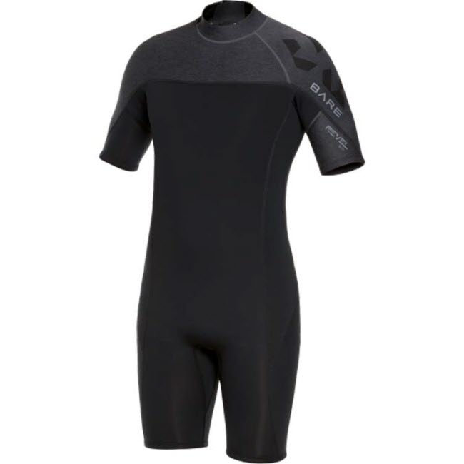 Bare Herren Shorty Tauchanzug Revel 2mm