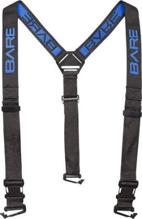 Bare dry suit Suspenders Set