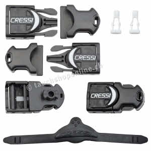 Cressi Fins Buckle Kit Frog Plus