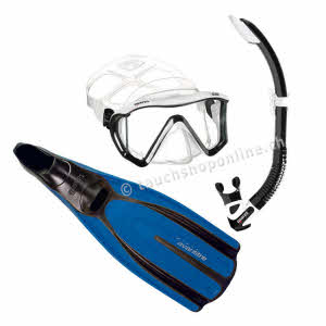 Mares Snorkelset Bundle snorkel diving mask fins