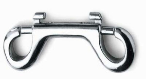 Inox Double 100 mm Carabiner Snap